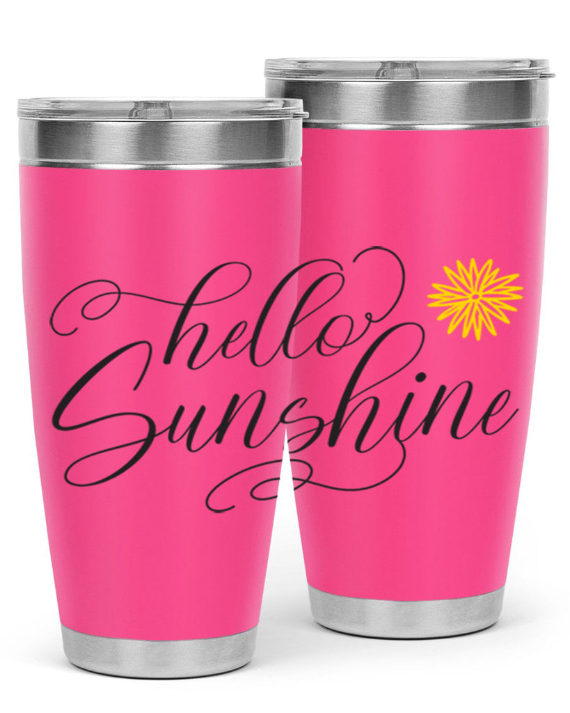 Hello Spring Lettering201#- spring- Tumbler