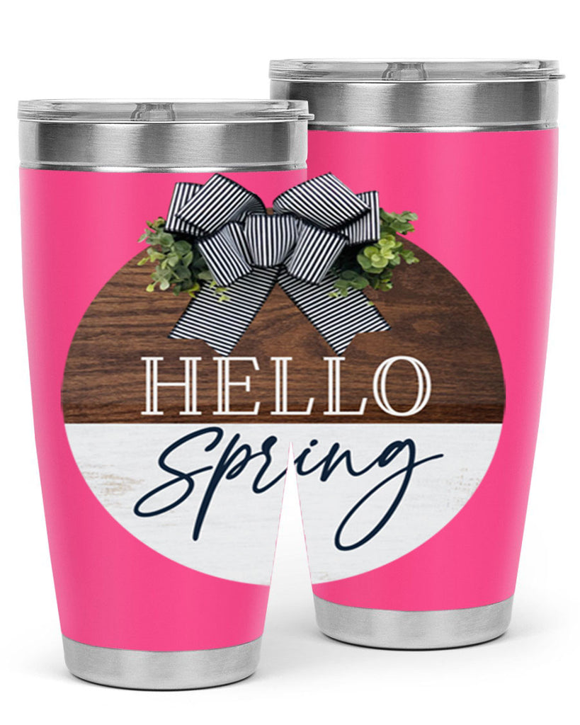Hello Spring basic Mockup187#- spring- Tumbler