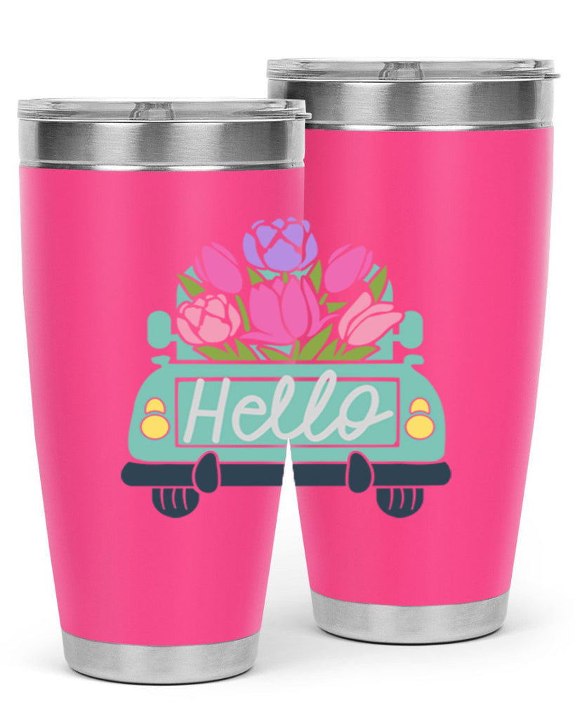 Hello Truck218#- spring- Tumbler