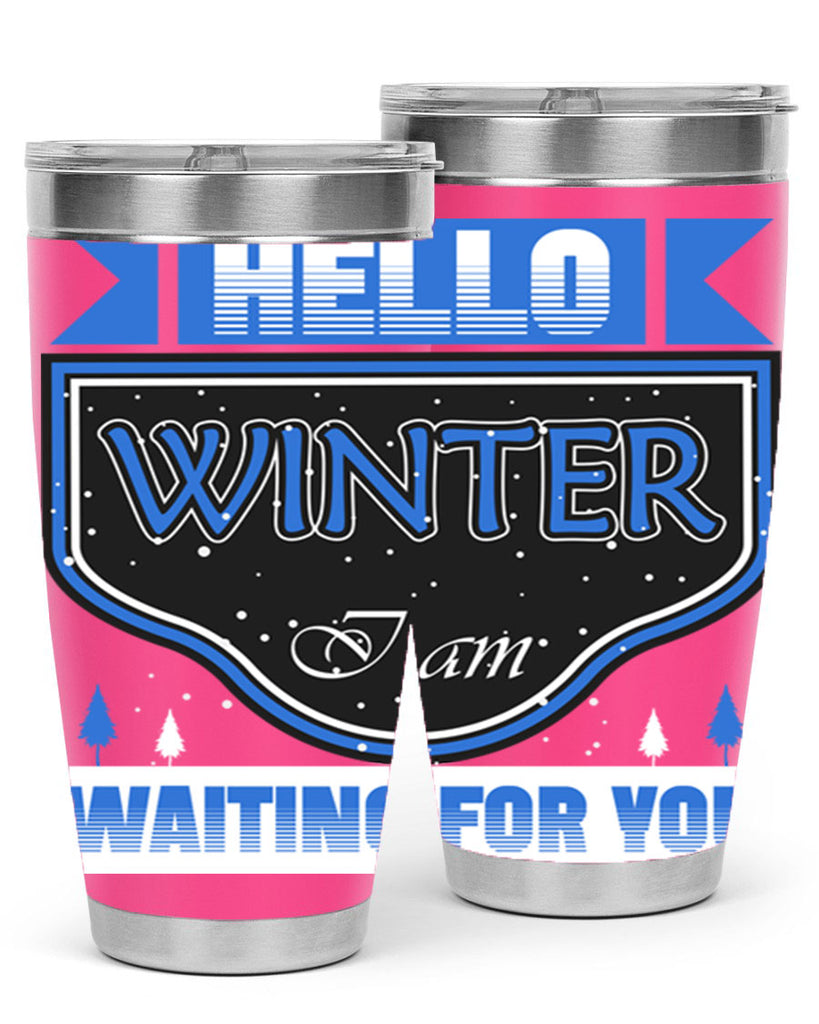 Hello Winter 164#- winter- Tumbler