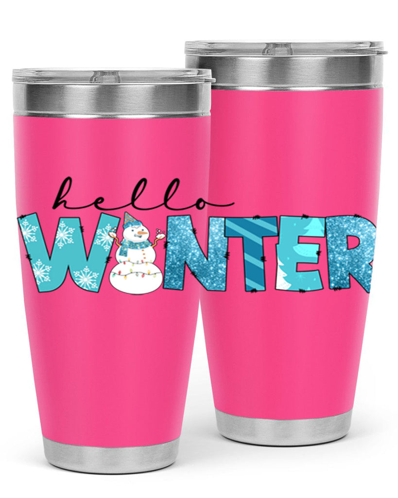 Hello Winter 188#- winter- Tumbler