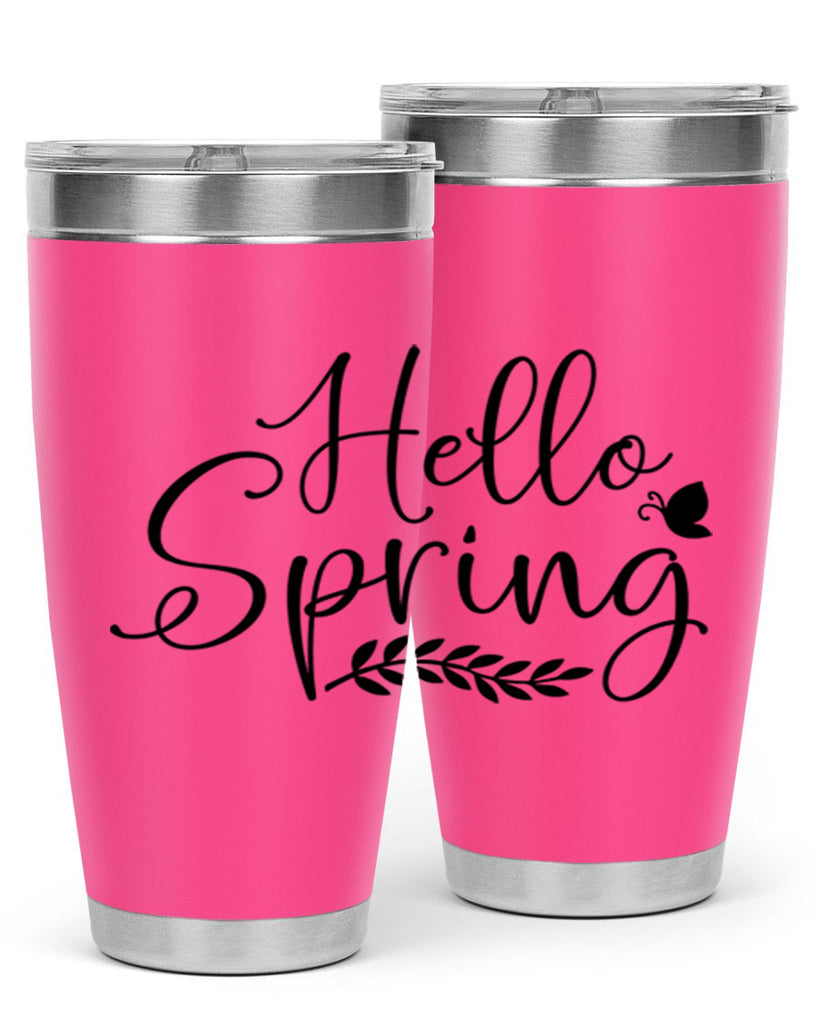 Hello spring design  222#- spring- Tumbler