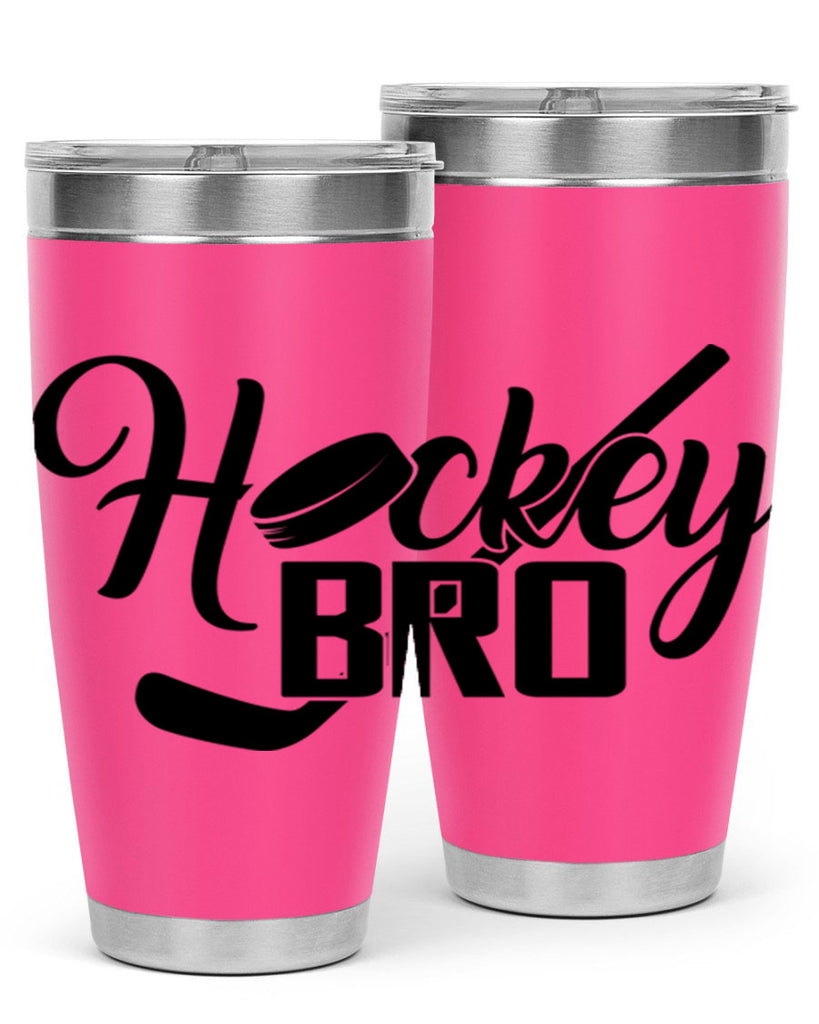 Hockey bro 1190#- hockey- Tumbler