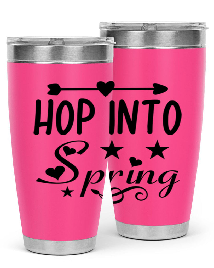 Hop into Spring 249#- spring- Tumbler