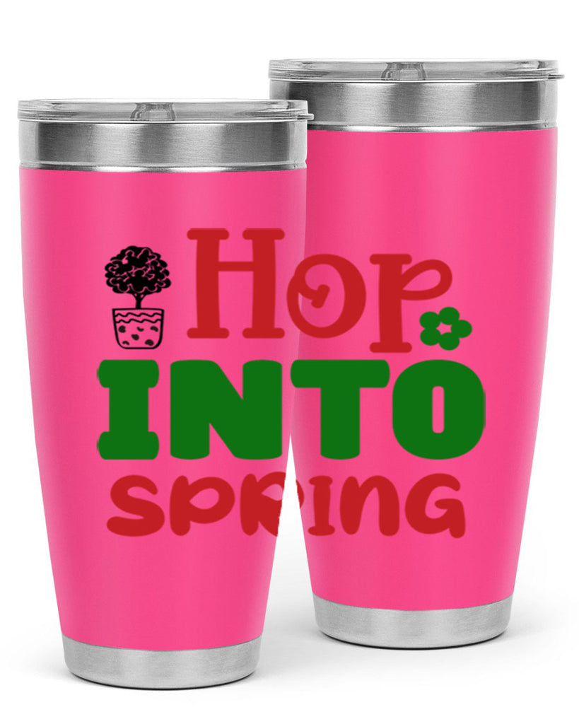Hop into Spring 251#- spring- Tumbler