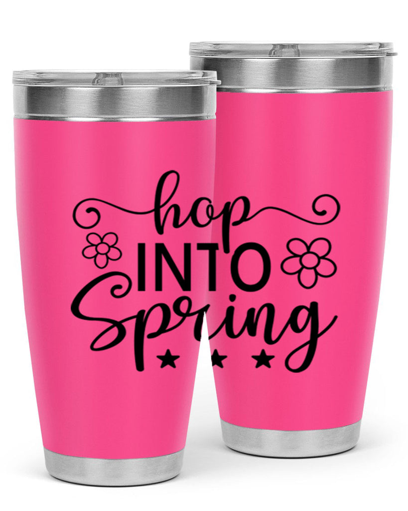 Hop into spring  252#- spring- Tumbler