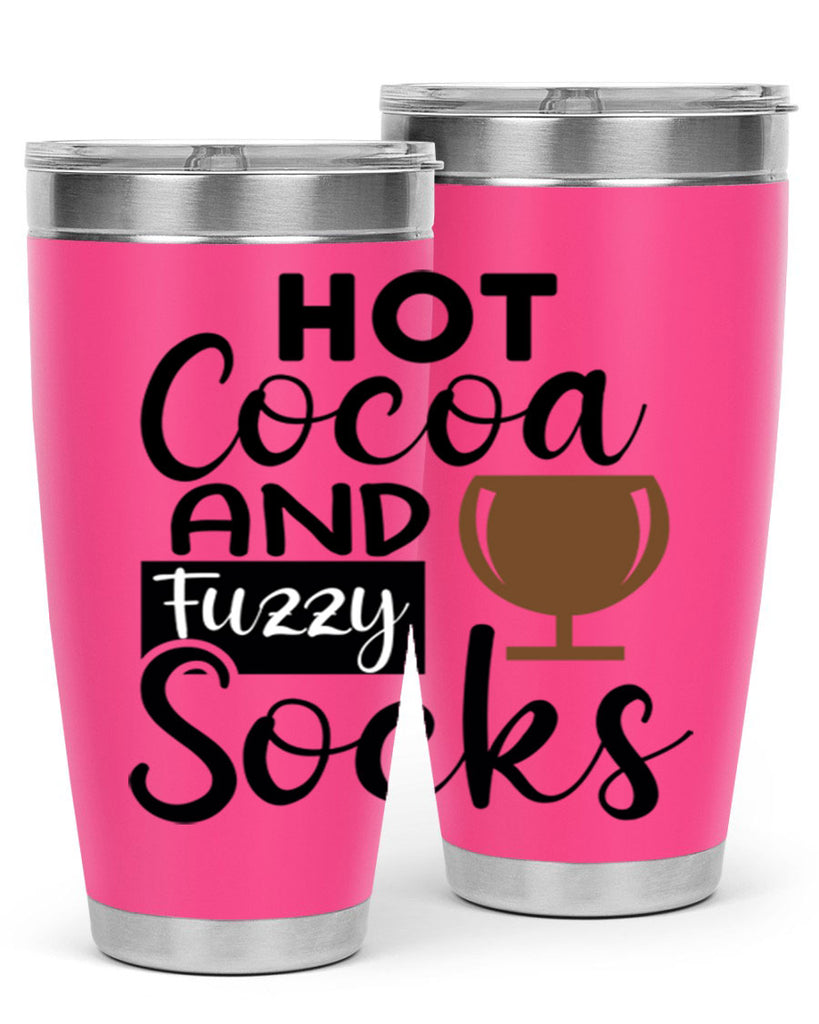 Hot Cocoa And Fuzzy Socks 218#- winter- Tumbler
