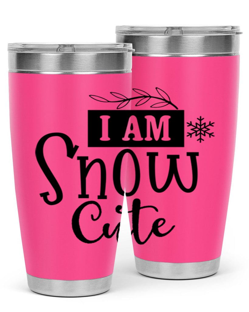 I Am Snow Cute 220#- winter- Tumbler