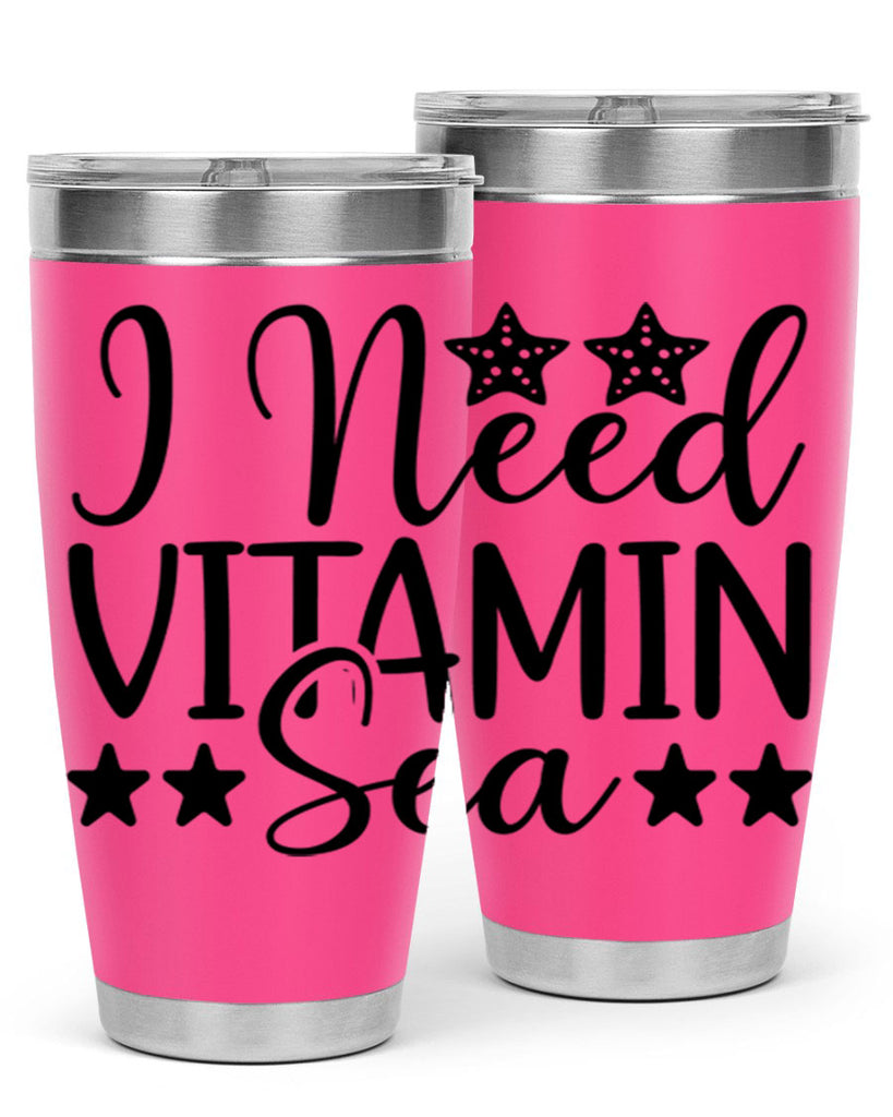 I Need Vitamin Sea 232#- mermaid- Tumbler
