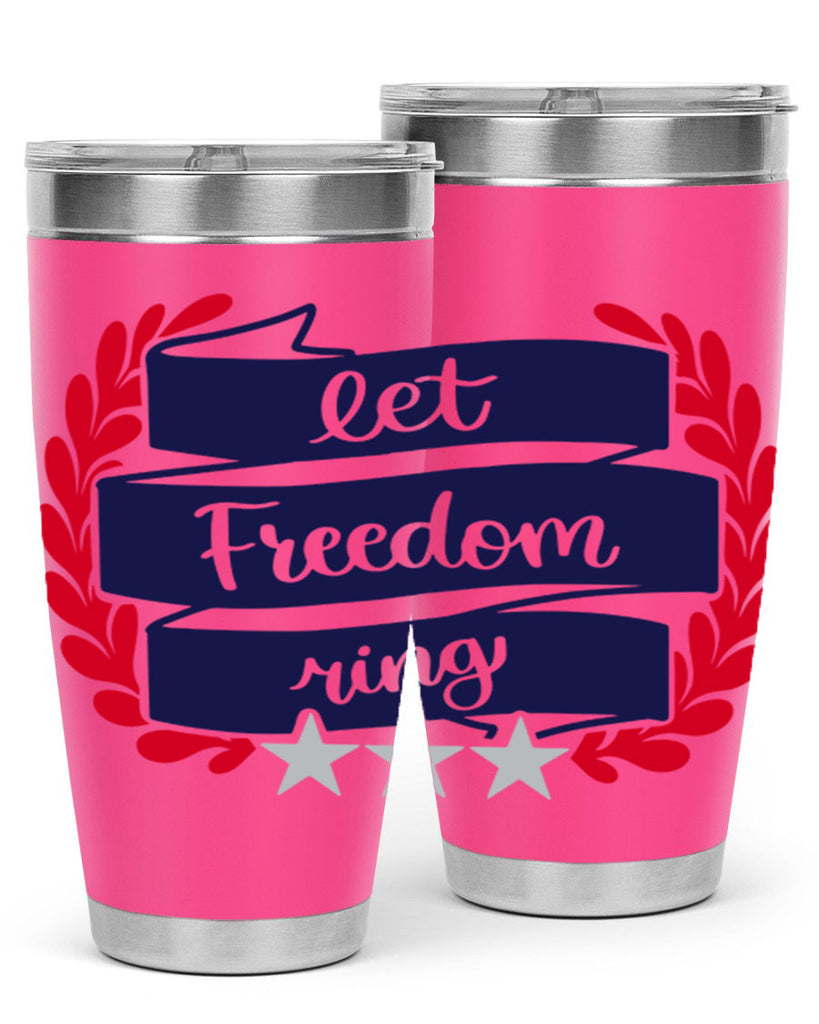 Let Freedom Ring Style 159#- Fourt Of July- Tumbler