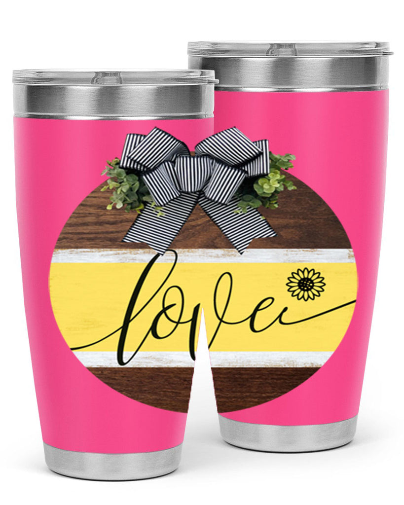 Love and daisy Mockup326#- spring- Tumbler