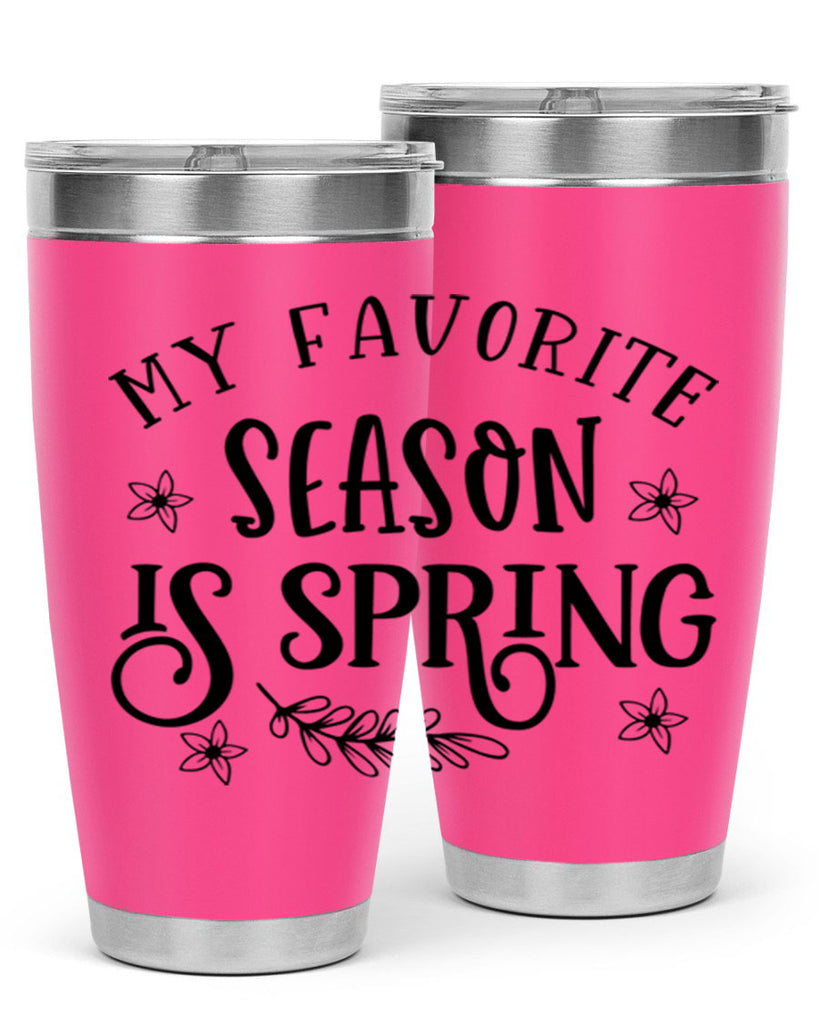 My favorite season is spring 350#- spring- Tumbler