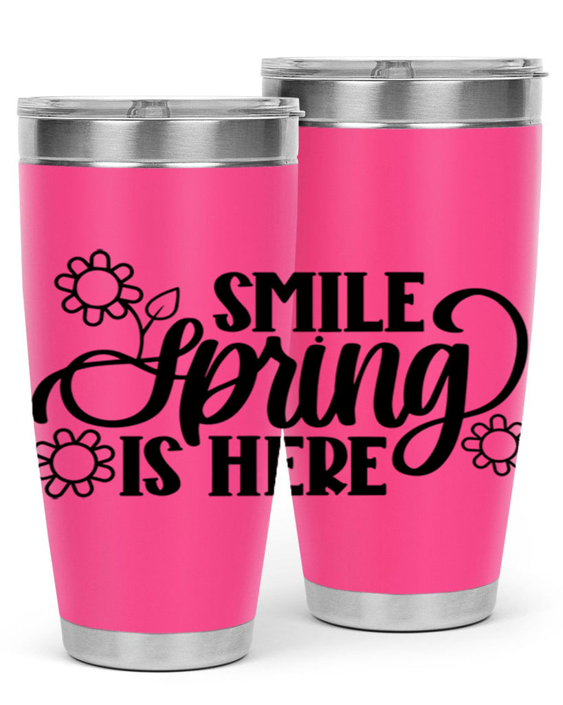 PNG_Smile Spring Is Here395#- spring- Tumbler