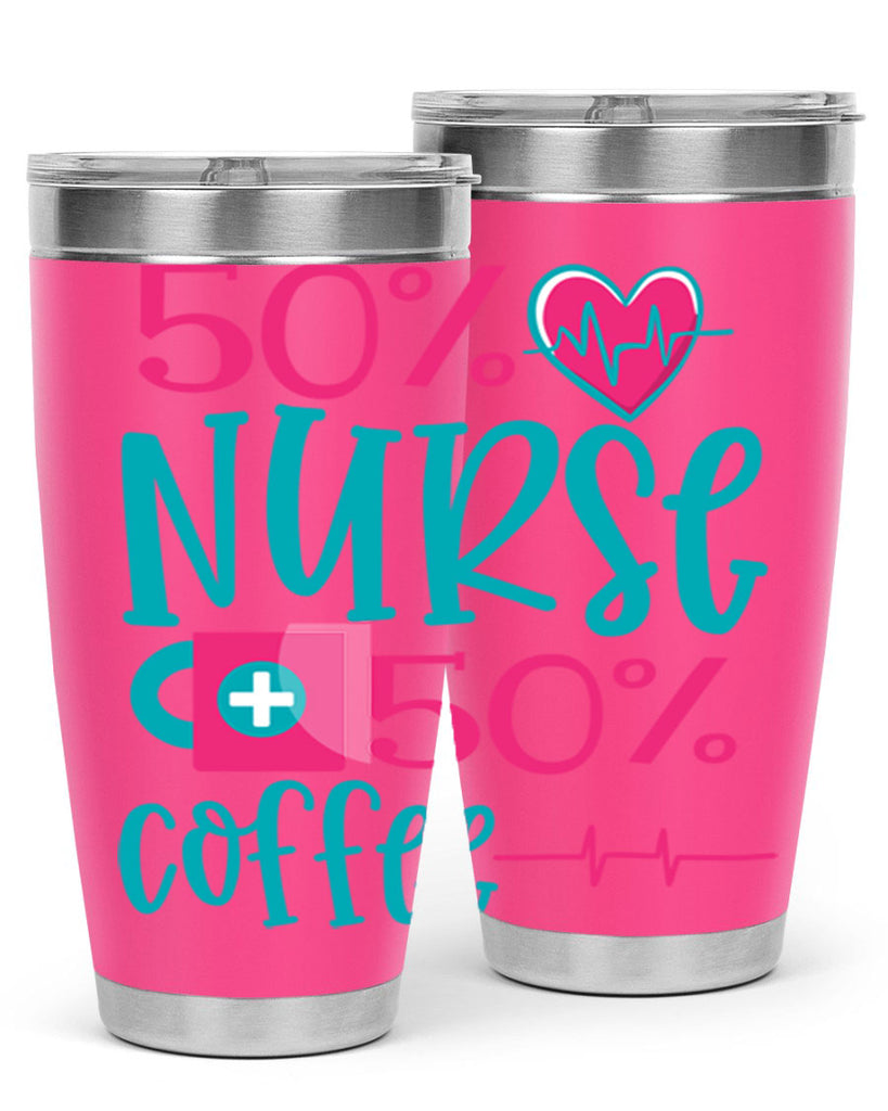 Percent Nurse Percent Coffee Style 395#- nurse- tumbler