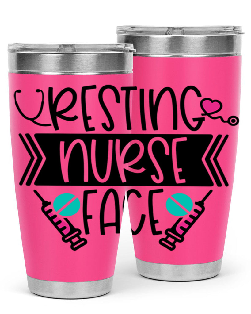 Resting Nurse Face Style Style 58#- nurse- tumbler