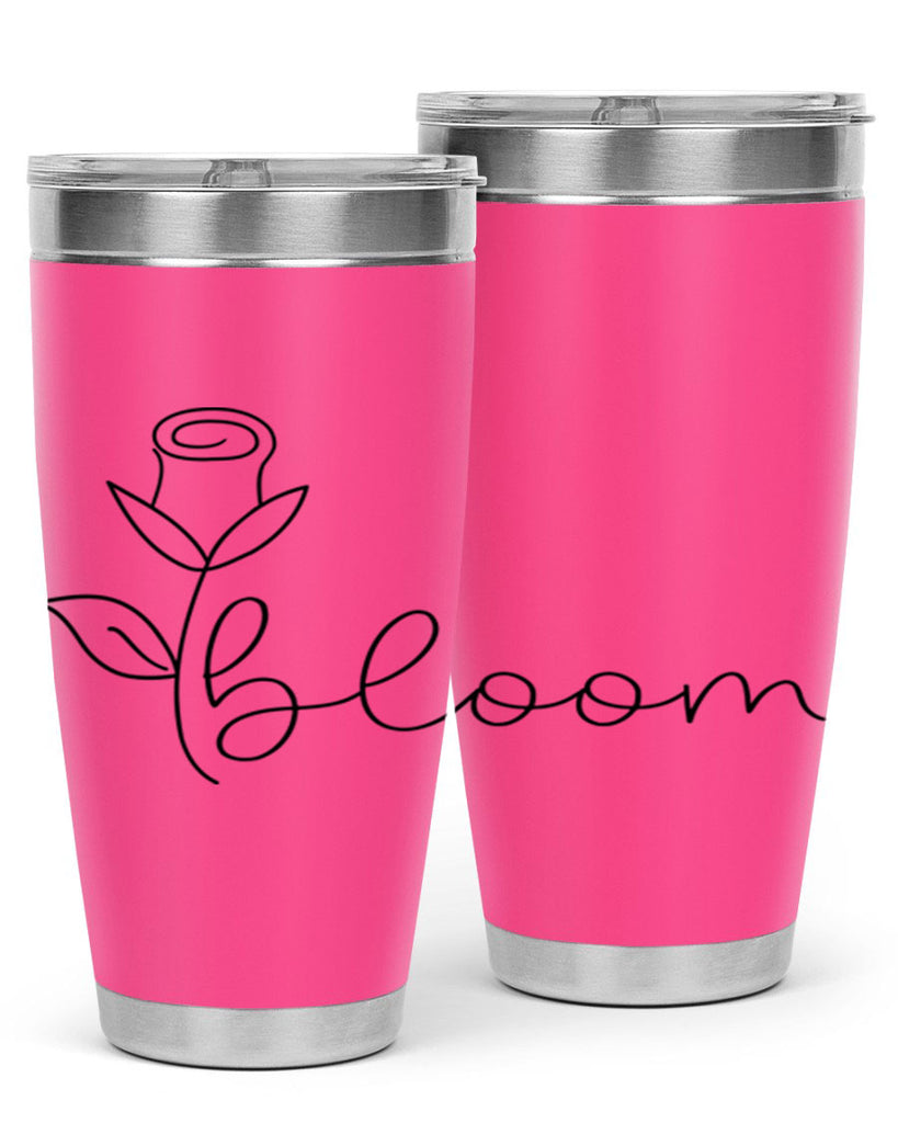 Rosebud line bloom400#- spring- Tumbler