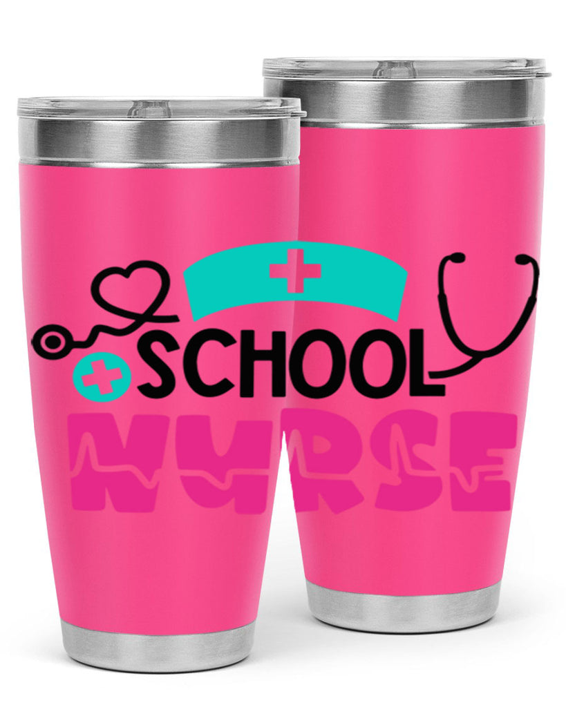 School Nurse Style Style 50#- nurse- tumbler