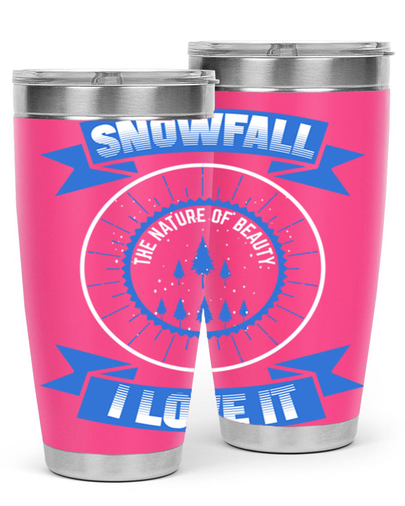 Snowfall Winter 373#- winter- Tumbler