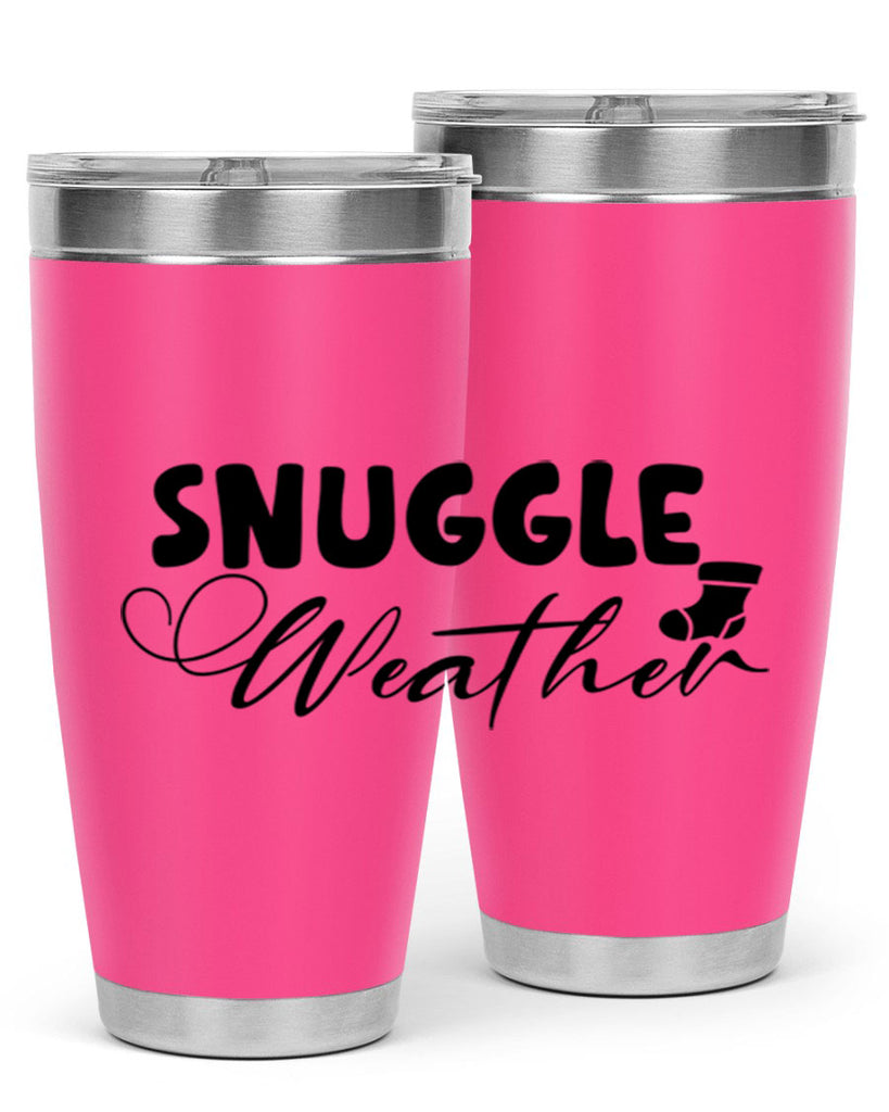 Snuggle Weather 389#- winter- Tumbler