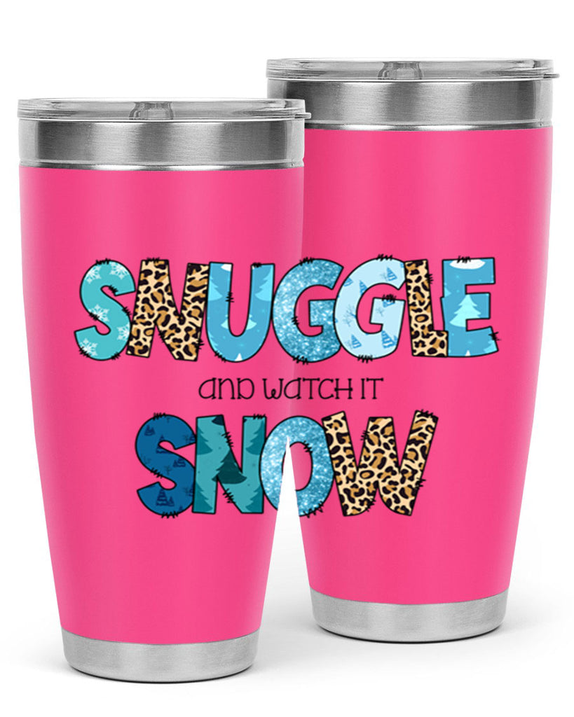 Snuggle and watch it snow 392#- winter- Tumbler