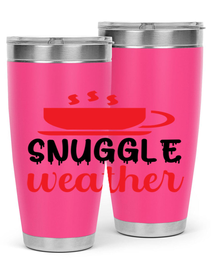 Snuggle weather 386#- winter- Tumbler