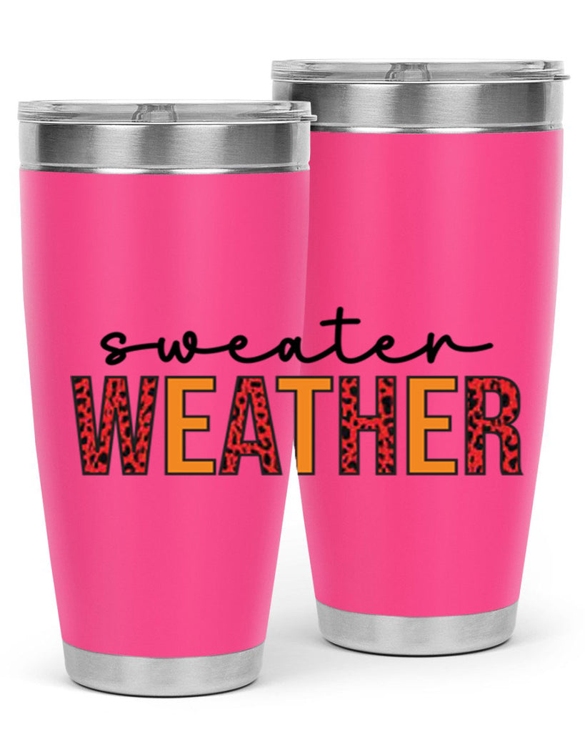 Sweater Weather 587#- fall- Tumbler