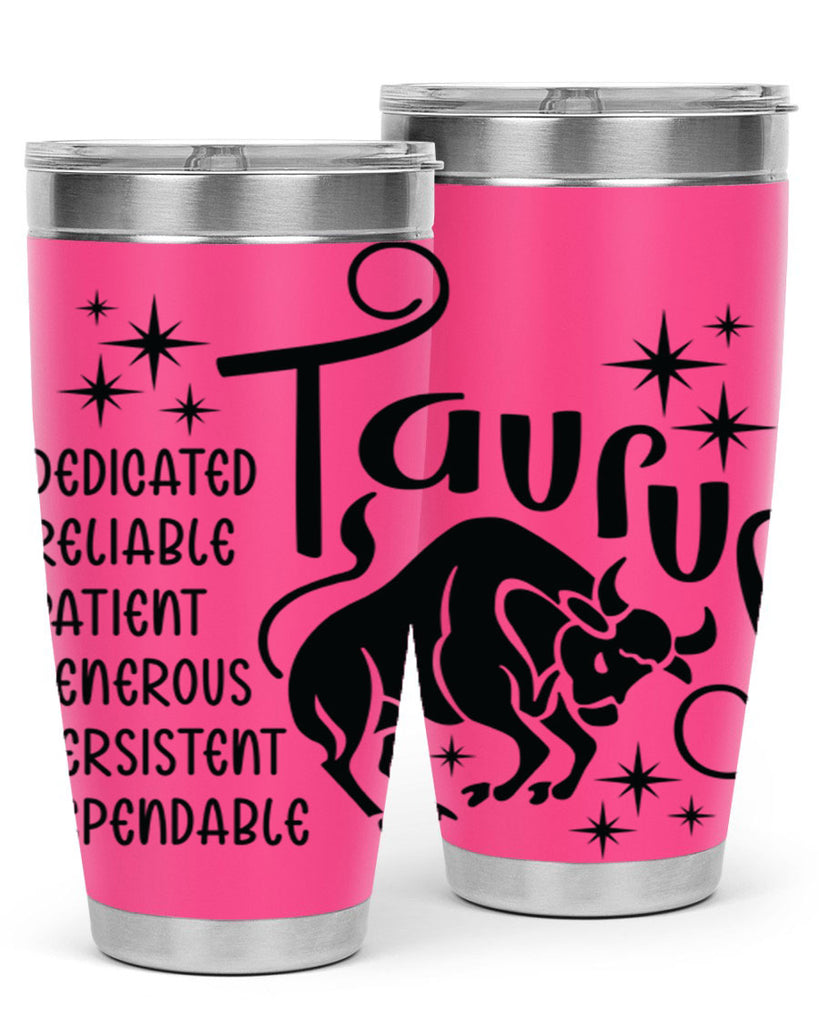 Taurus 486#- zodiac- Tumbler