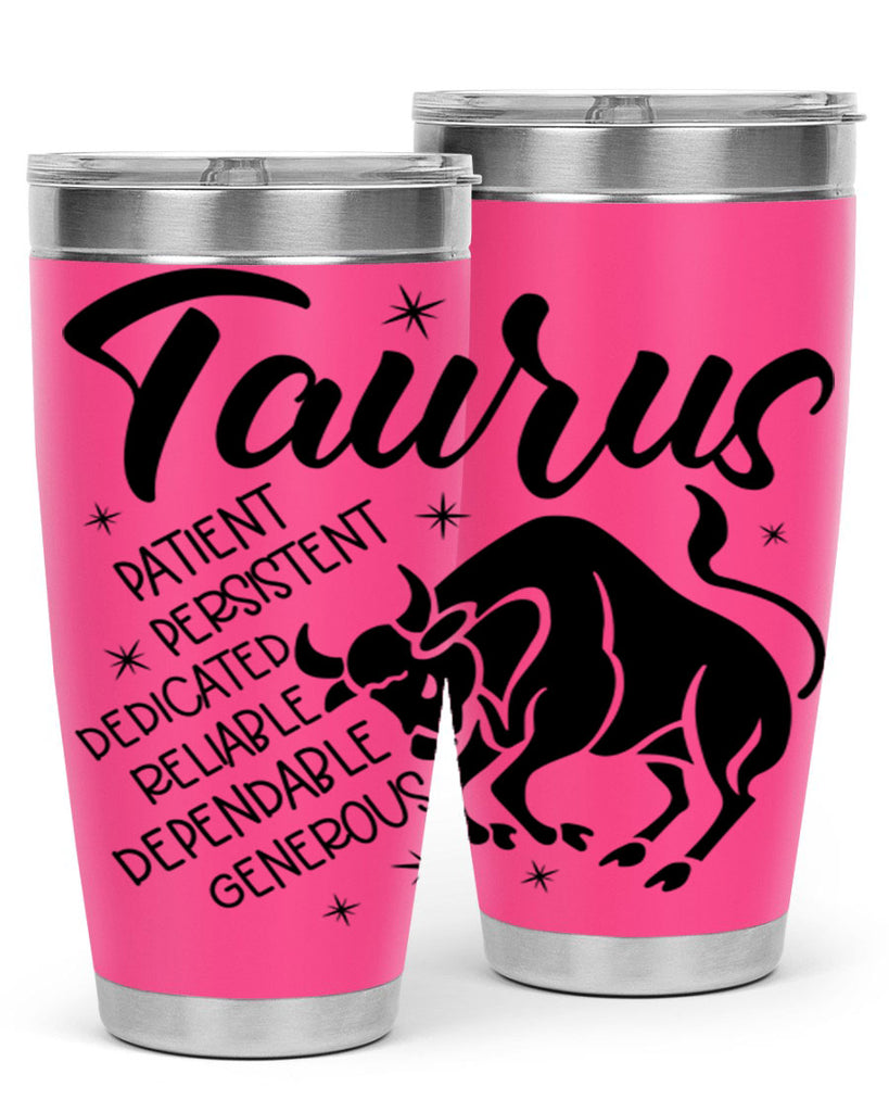 Taurus 492#- zodiac- Tumbler
