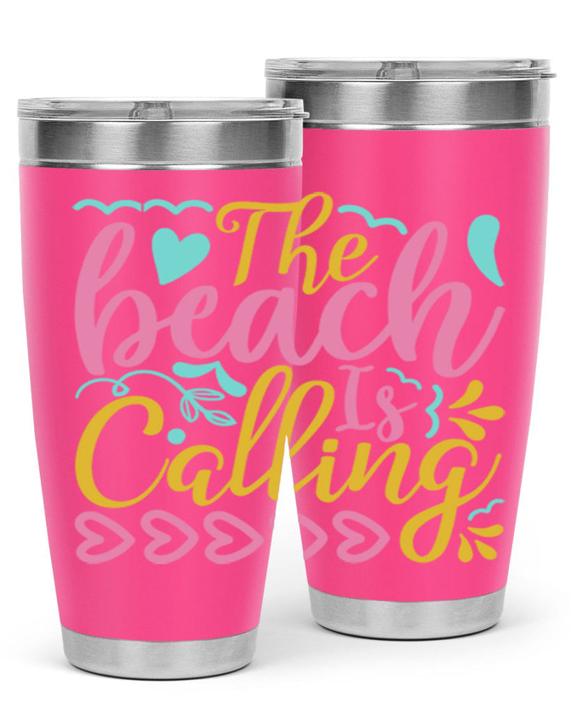 The beach is calling Style 1#- summer- Tumbler