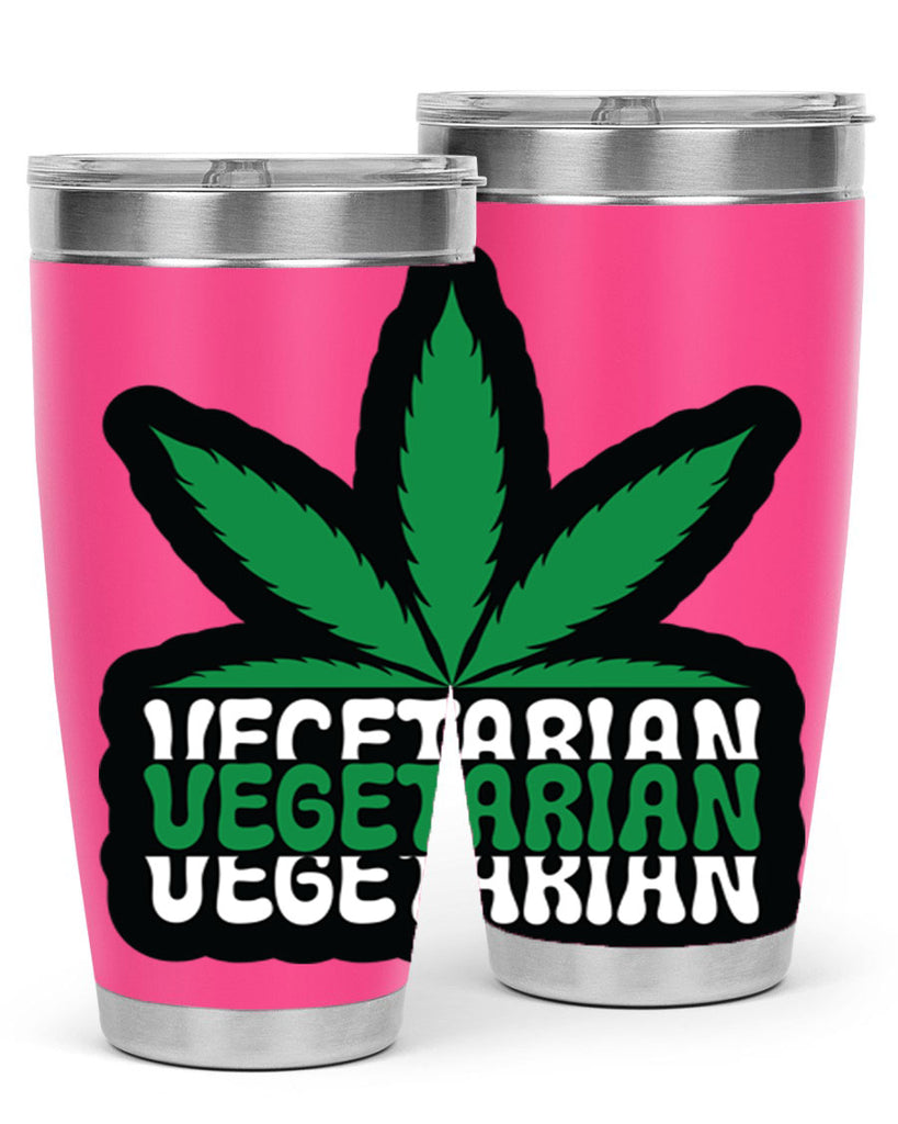Vegetarian 271#- marijuana- Tumbler