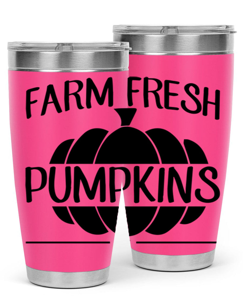 farm fresh pumpkins 173#- fall- Tumbler