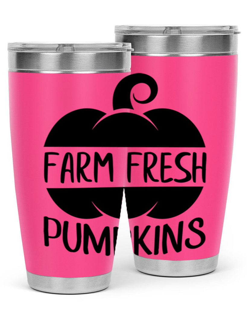 farm fresh pumpkins 174#- fall- Tumbler