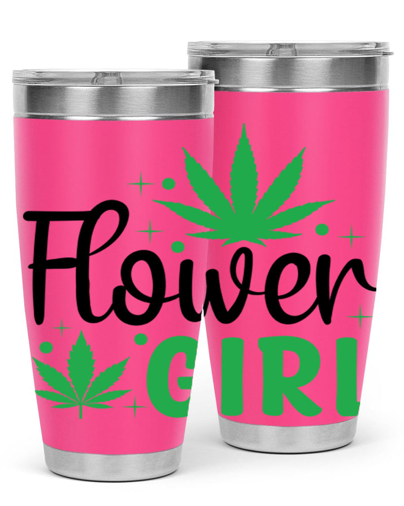 flower girl 83#- marijuana- Tumbler