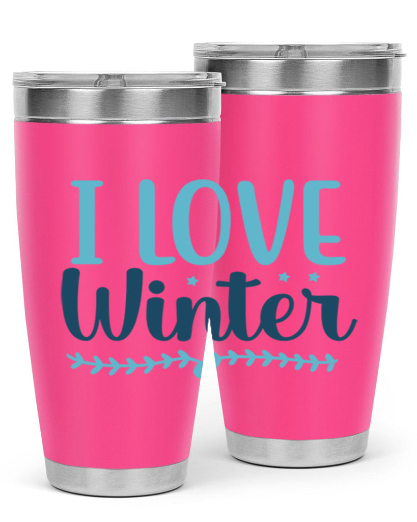 i love winter 226#- winter- Tumbler