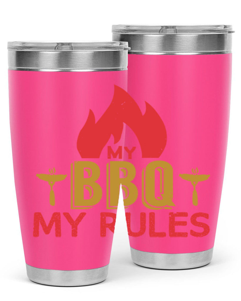 my bbq my ruless 21#- bbq- Tumbler