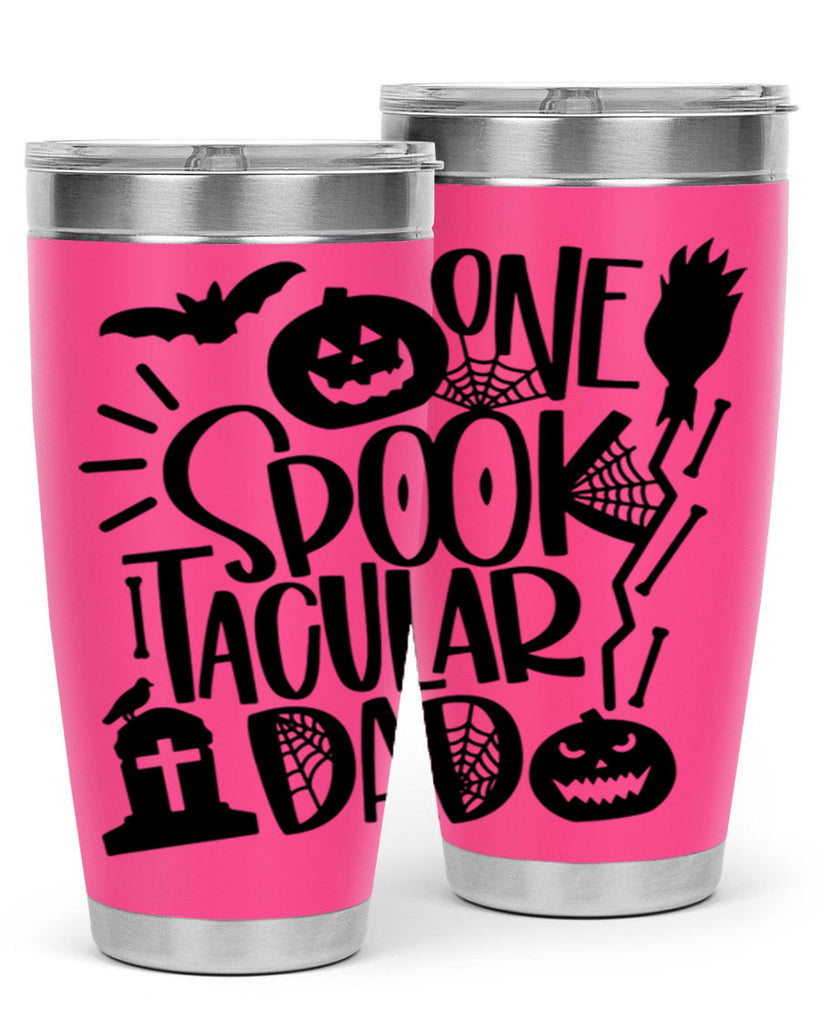 one spooktacular dad 37#- halloween- Tumbler