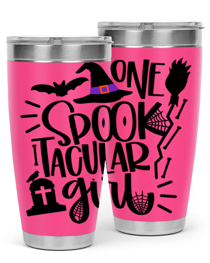 one spooktacular girl 36#- halloween- Tumbler