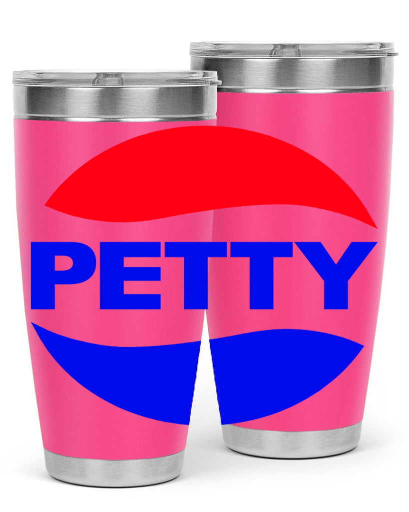 petty  pepsi 54#- black words phrases- Cotton Tank