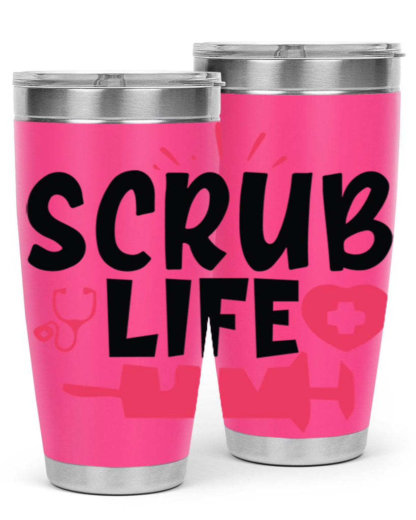 scrub life Style 352#- nurse- tumbler