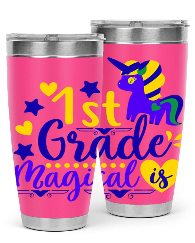 st grade magical 63#- mardi gras- Tumbler