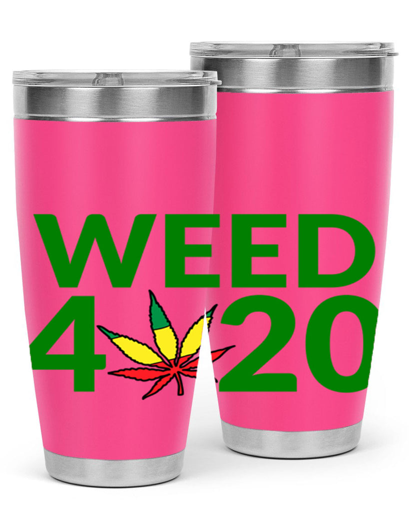 weed 420 cannabis 281#- marijuana- Tumbler