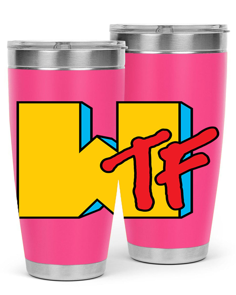 wtf 8#- black words phrases- Cotton Tank