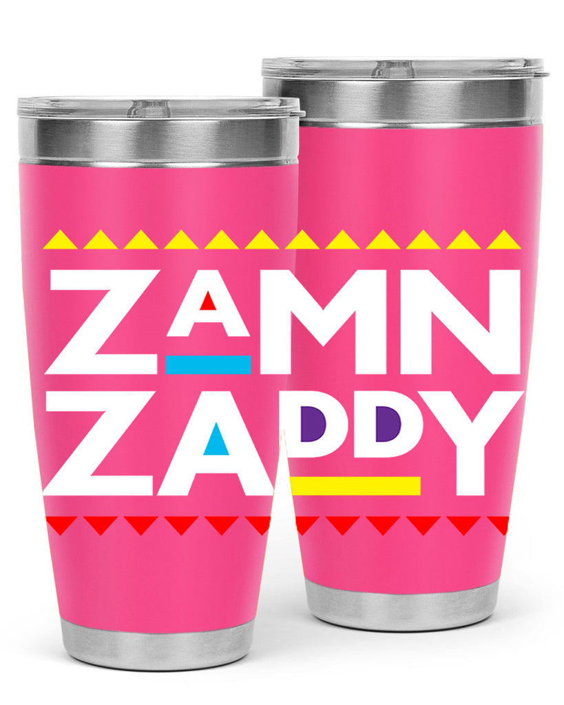 zamn zaddy 1#- black words phrases- Cotton Tank