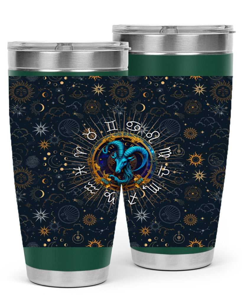 Capricorn Straight 184#- zodiac- Tumbler