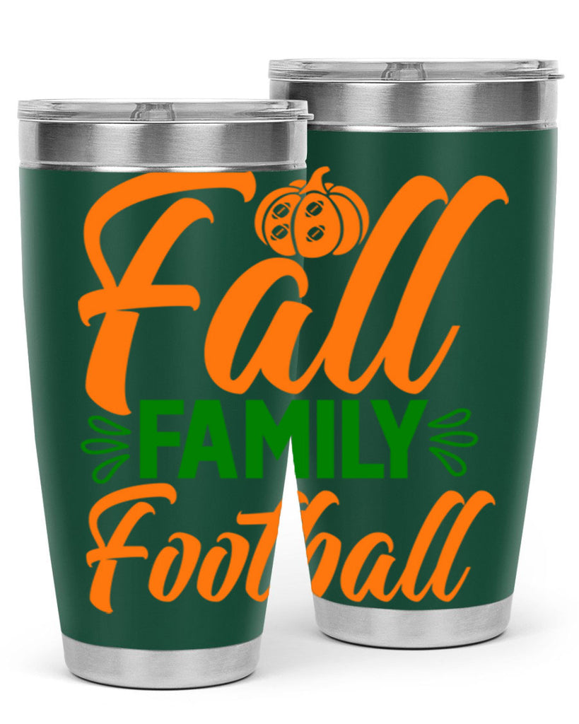 Fall Family Football 98#- fall- Tumbler