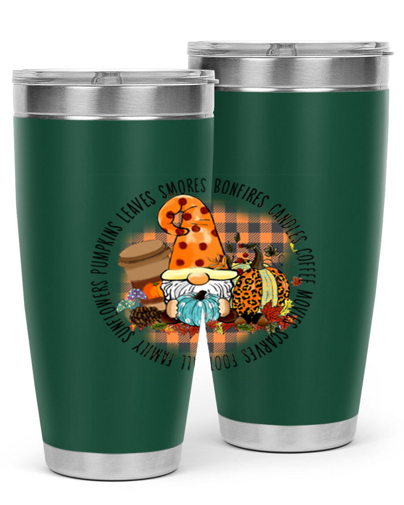 FallVibesGnome 165#- fall- Tumbler