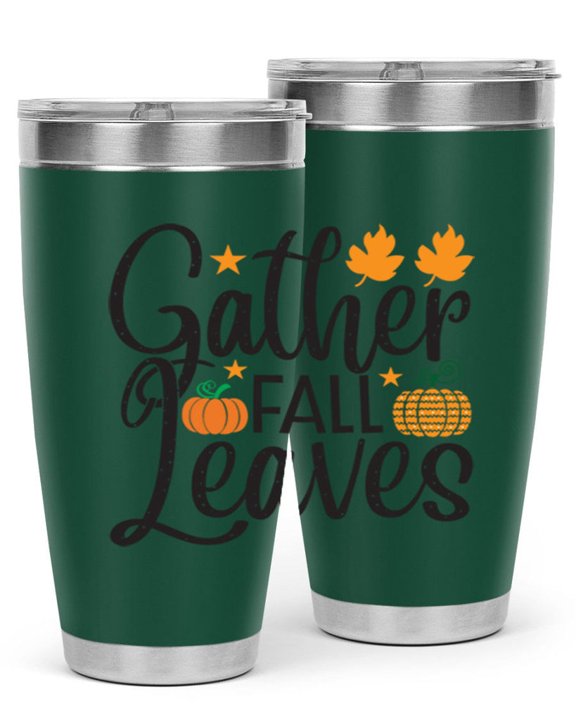 Gatherfallleaves 189#- fall- Tumbler
