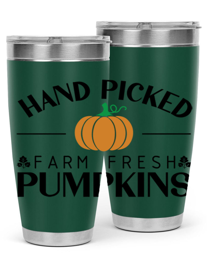 Hand Picked Farm Fresh Pumpkins 215#- fall- Tumbler
