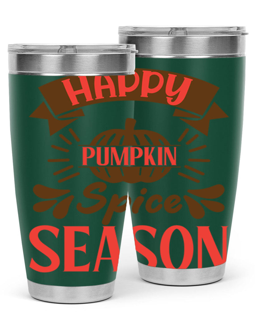 Happy Pumpkin Spice Season 246#- fall- Tumbler