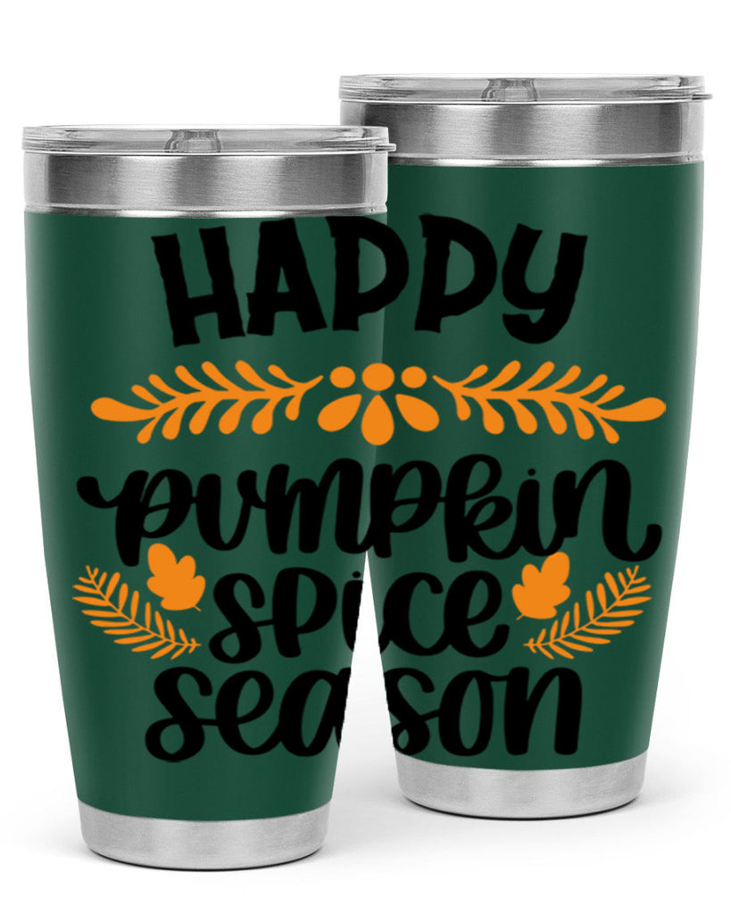 Happy Pumpkin Spice Season 492#- fall- Tumbler
